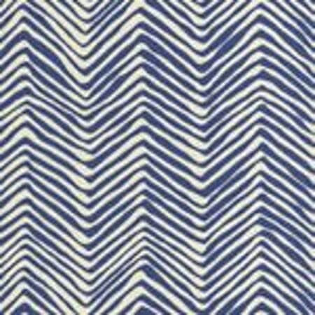 AC303-39 PETITE ZIG ZAG New Navy on Tint Quadrille Fabric