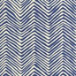 AC303-39 PETITE ZIG ZAG New Navy on Tint Quadrille Fabric