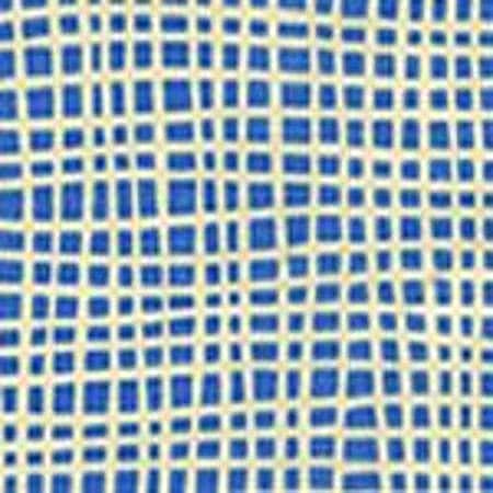 AC403-15 CRISS CROSS French Blue on Tint Quadrille Fabric