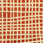 AC403-17 CRISS CROSS Shrimp on Tint Quadrille Fabric
