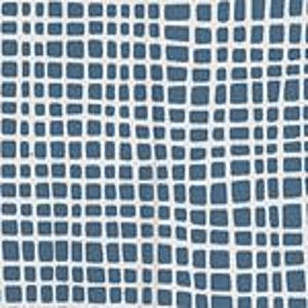 AC403-19 CRISS CROSS Navy on Tint Quadrille Fabric