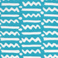 AC405-07 JAYBEE REVERSE Dark Turquoise on Oyster Quadrille Fabric