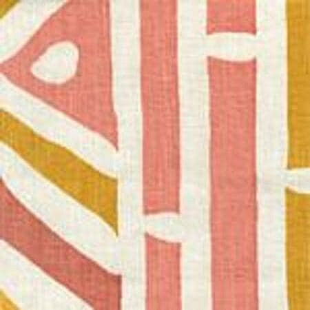 AC602-05 ANTIBES Terra Gold Yellow Quadrille Fabric