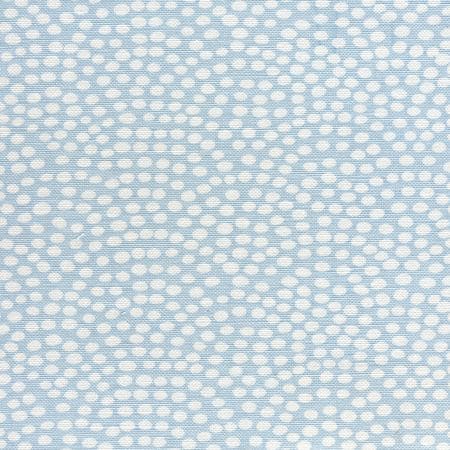AC712-02 MOJAVE ONE COLOR REVERSE Bali Blue on White Quadrille Fabric