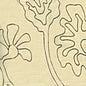 AC804L-16 POTALLA OUTLINE Brown on Tint Quadrille Fabric