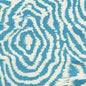 AC809-05 MELOIRE REVERSE Turquoise on Tint Quadrille Fabric