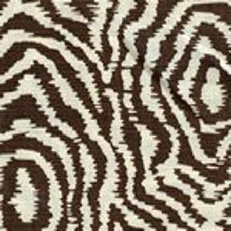 AC809-10 MELOIRE REVERSE New Brown on Tint Quadrille Fabric