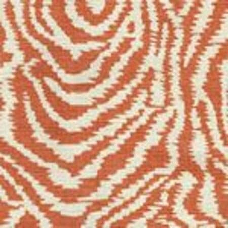 AC809-34 MELOIRE REVERSE New Shrimp on Tint Quadrille Fabric