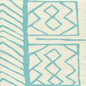 AC811-04 ARUBA II Turquoise on Tint Quadrille Fabric