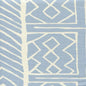 AC812-01 ARUBA II BACKGROUND Windsor Blue on Tint Quadrille Fabric