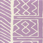 AC812-02 ARUBA II BACKGROUND Lavender on Tint Quadrille Fabric