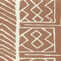 AC812-07 ARUBA II BACKGROUND Tobacco on Tint Quadrille Fabric