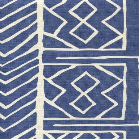 AC812-08 ARUBA II BACKGROUND New Navy on Tint Quadrille Fabric