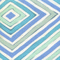 AC830-01W SILVIO Blue Gray Turquoise on Tint Quadrille Fabric