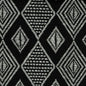 AC855-11 SAFARI Black on Tint Quadrille Fabric