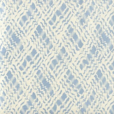 AC860-01 BAHA II Sky Blue on Tint Quadrille Fabric
