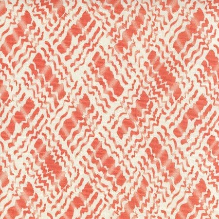 AC860-06 BAHA II Orange on Tint Quadrille Fabric