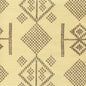 AC890ST-BROWN VACANCES Brown on Biscuit Quadrille Fabric