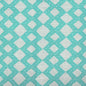 AC920-07 HANDSTITCH Turquoise Quadrille Fabric