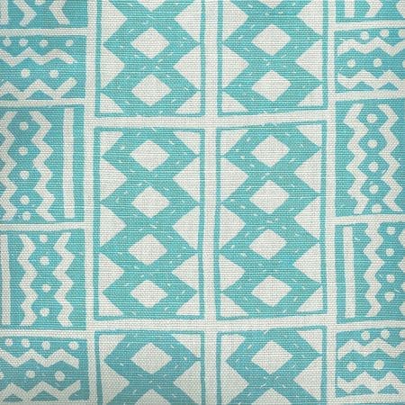 AC930-07 TIE DYE Turquoise Quadrille Fabric