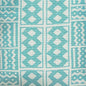 AC930-07 TIE DYE Turquoise Quadrille Fabric