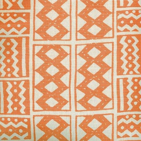AC930-11 TIE DYE Orange Quadrille Fabric