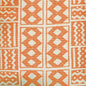 AC930-11 TIE DYE Orange Quadrille Fabric
