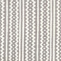 AC935-03 RIC RAC Gray On Tinted Linen Cotton Quadrille Fabric