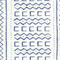 AC980-08 BEAU RIVAGE Navy on Oyster Quadrille Fabric