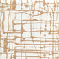 AC990-01 TWILL Camel on White Quadrille Fabric