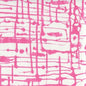 AC990-08 TWILL Magenta on White Quadrille Fabric