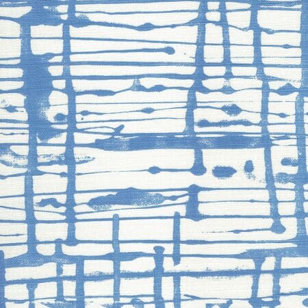 AC990T-06TLC TWILL French Blue on Tint Quadrille Fabric