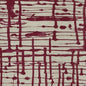 AC993-04 TWILL Berry on Oatmeal Quadrille Fabric