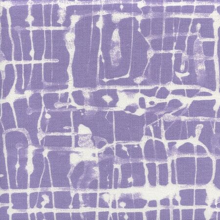 AC995-03 TWILL REVERSE Lavender on White Quadrille Fabric
