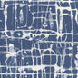 AC995-10 TWILL REVERSE Navy on White Quadrille Fabric