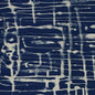 AC996-09 TWILL REVERSE New Navy on Oatmeal Quadrille Fabric