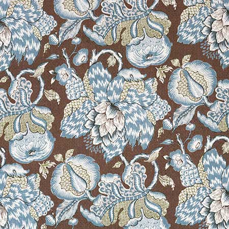 AF15110 WESTMONT Brown and Slate Anna French Fabric