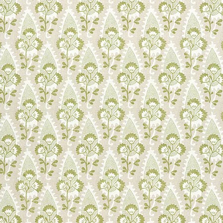 AF15121 CORNWALL Green and Beige Anna French Fabric