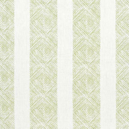 AF15125 CLIPPERTON STRIPE Green Anna French Fabric