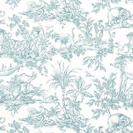 AF15170 ANTILLES TOILE Spa Blue Anna French Fabric