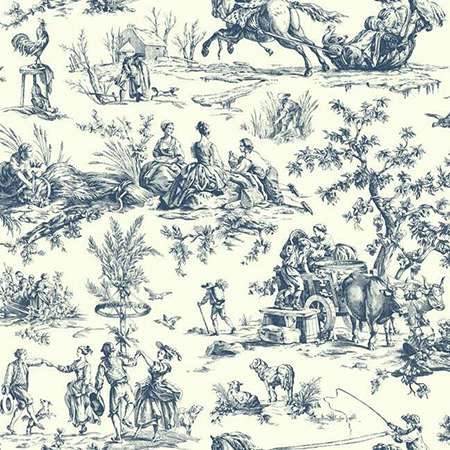 AF2000 SEASONS TOILE York Wallpaper