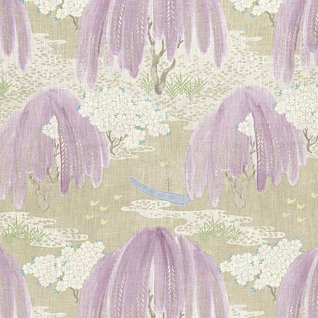 AF23107 WILLOW TREE Lavender Anna French Fabric