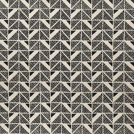 AF23120 BLOOMSBURY SQUARE Black Anna French Fabric