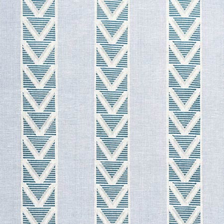 AF23123 BURTON STRIPE Blue Anna French Fabric