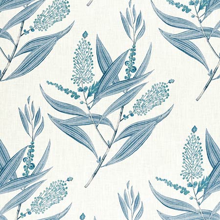 AF23135 WINTER BUD Blue Anna French Fabric