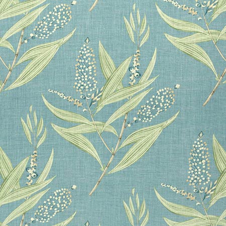 AF23136 WINTER BUD Teal Anna French Fabric