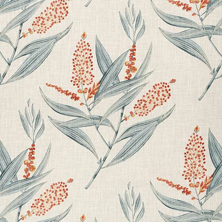 AF23137 WINTER BUD Coral Anna French Fabric