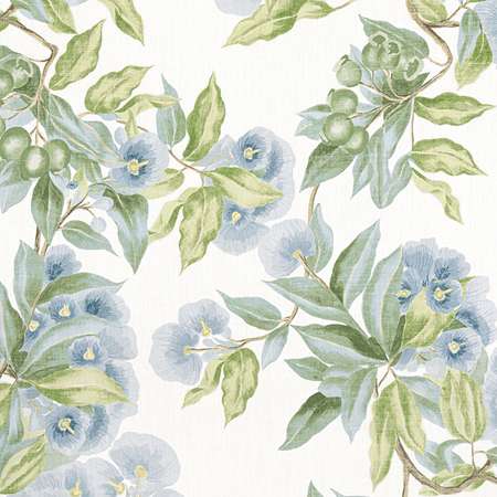 AF24549 CAMELLIA GARDEN Sky Anna French Fabric