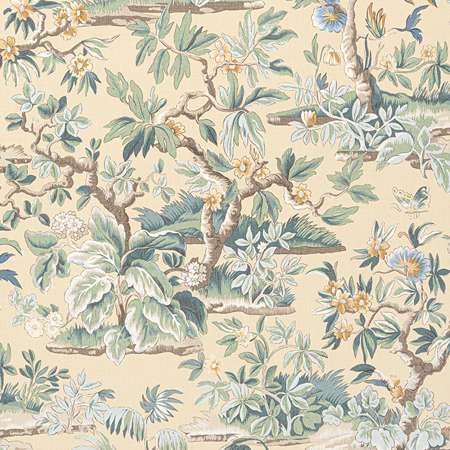 AF24561 ELWOOD Soft Gold Anna French Fabric