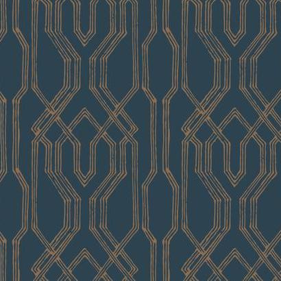 AF6561 Oriental Lattice York Wallpaper